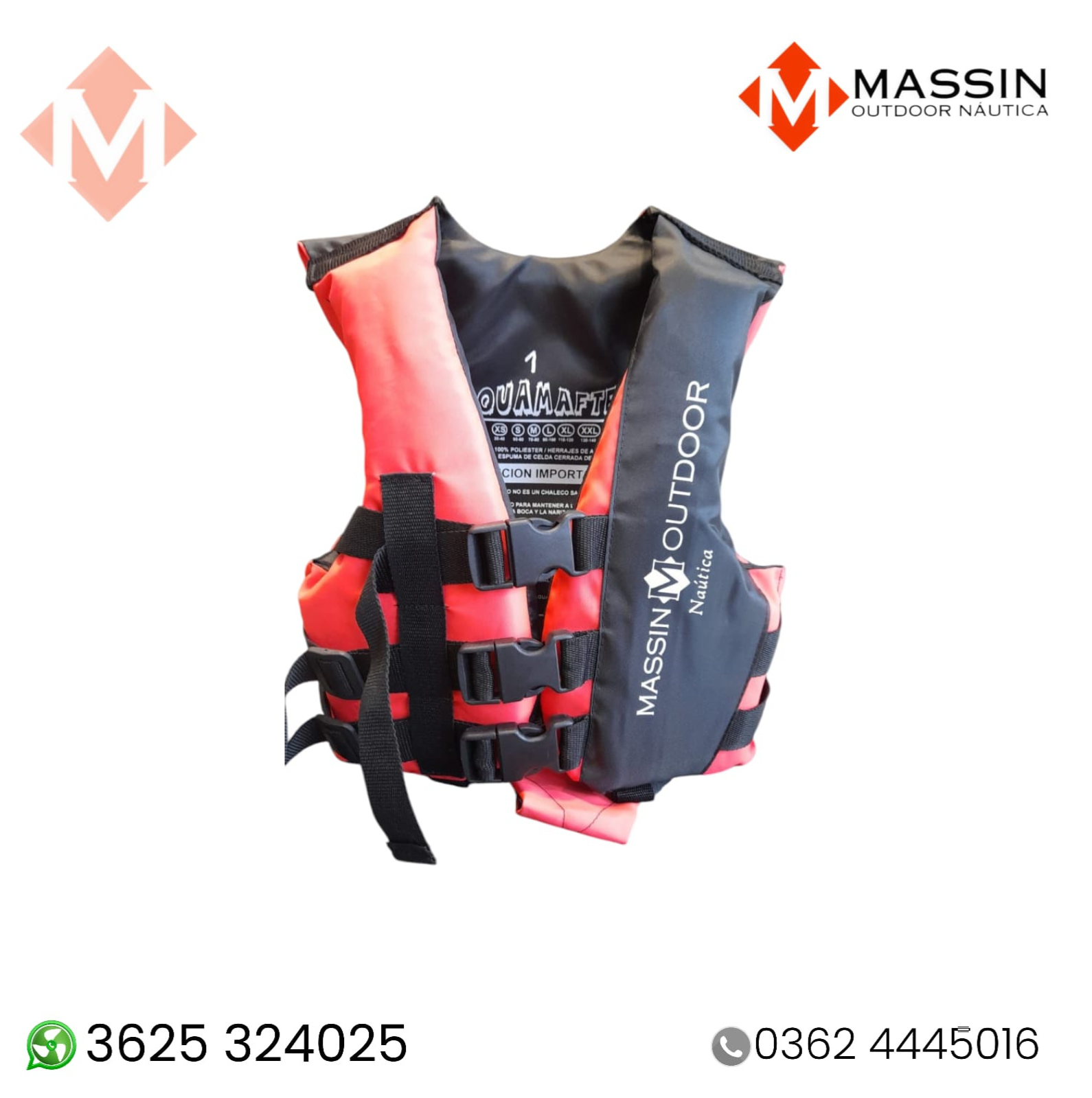 Salvavidas Niños 4 Tiras Reforzado