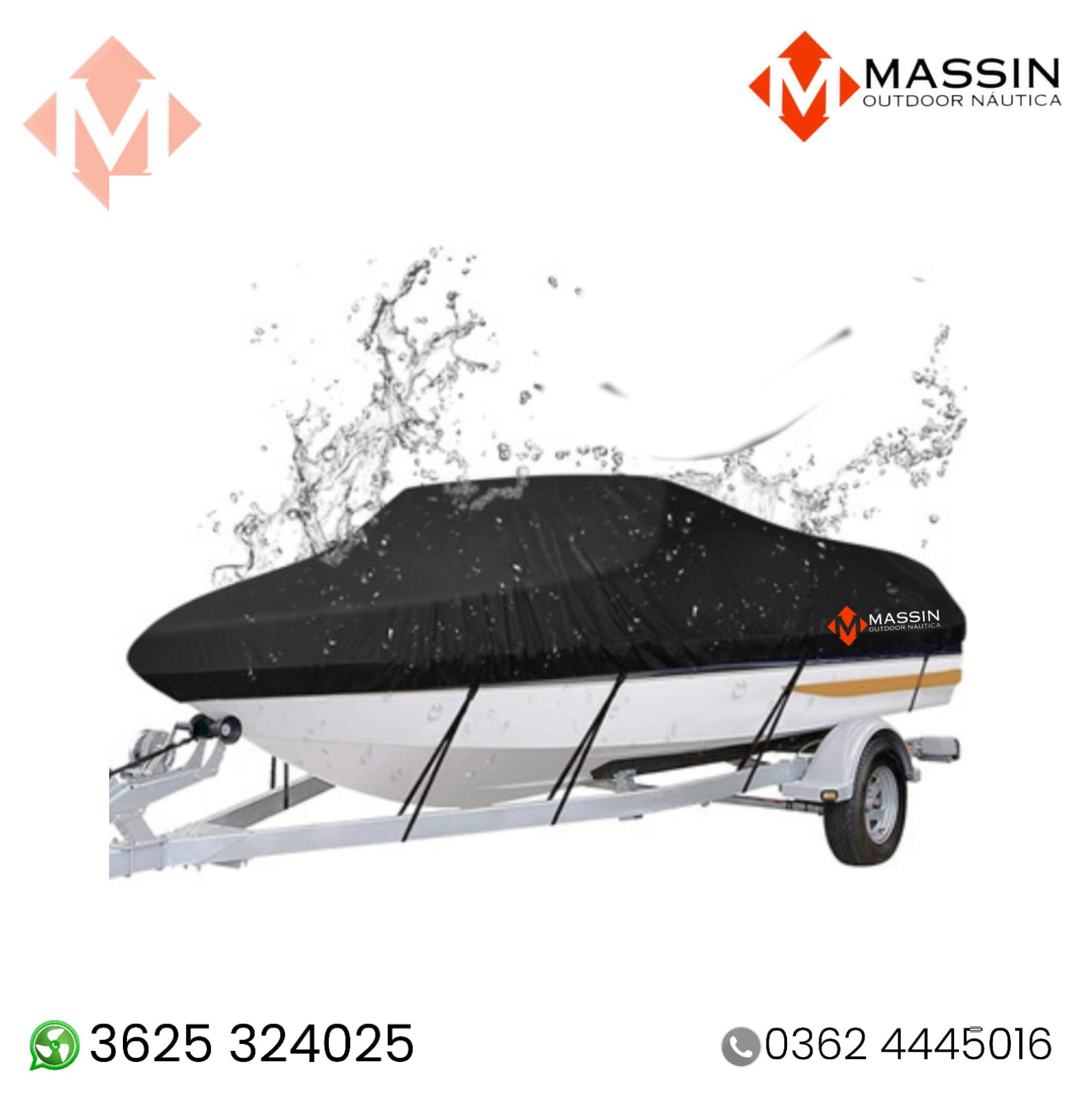 LONA CUBRE LANCHA (hasta 19 pies )