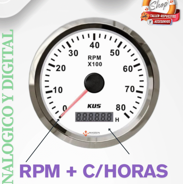 RELOJ KUS RPM CON CUENTA HORAS
