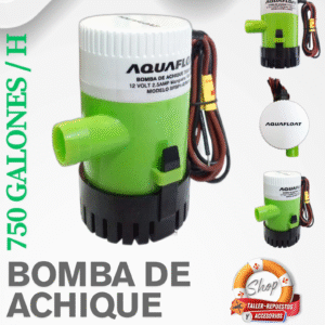 Bomba De Achique Eléctrica 750 Gph 12v Aquafloat - Nautica