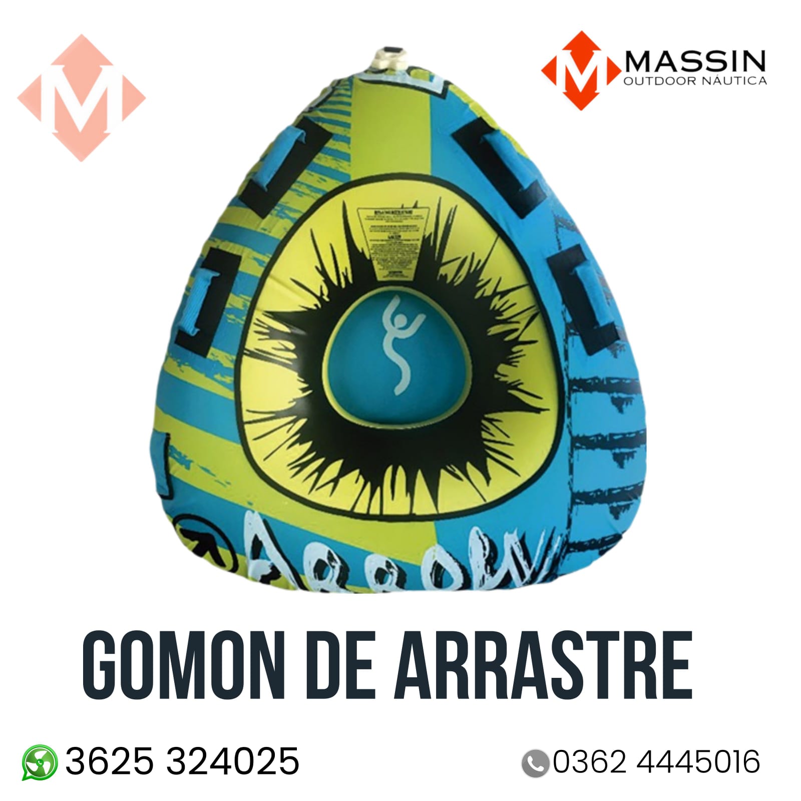 GOMON – JUEGO DE ARRASTRE TRIANGULAR ARROW